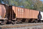 PRN2023030203_400 Kansas City Southern KCS 308692 Hopper Car 58 0" LO C113 3 Bay Covered Ribbed 4750cf BLT/NEW 08-1980